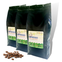 Espresso Whole beans - Medium roasted - Mix of 80% Daklak Robusta and 20% Dalat Arabica - Combo 3 packs