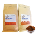 Ground Coffee - Medium roasted - Mix of 80% Daklak Robusta and 20% Dalat Arabica - 2 packs of 500Grs